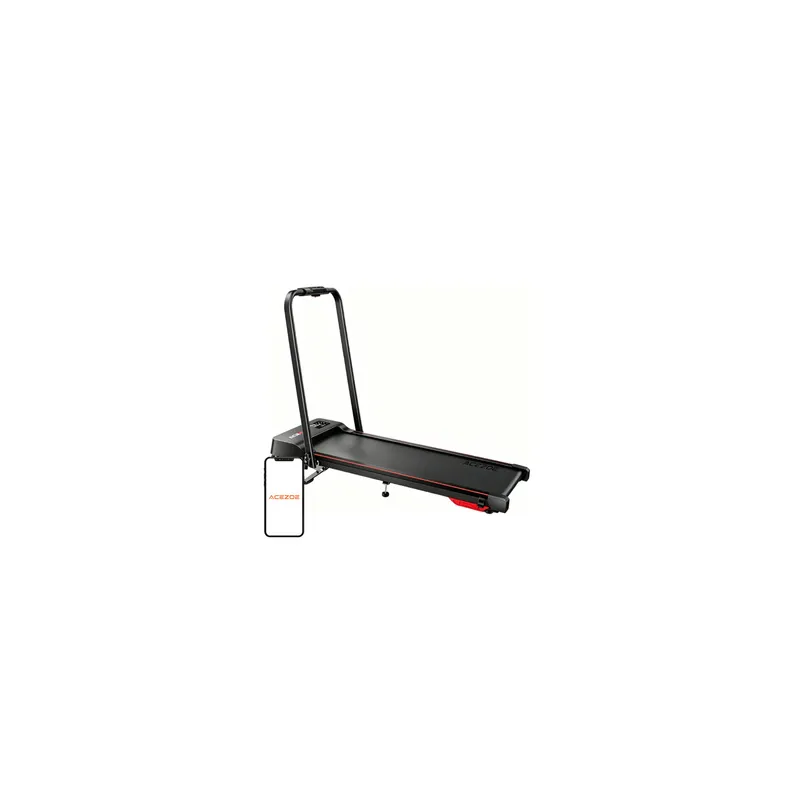 ACEZOE P12 Foldable Electric Treadmill (Black and Red)